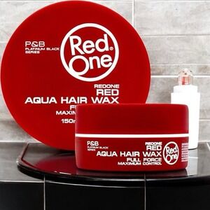 RedOne Aqua Hair Wax Maximum Hold,  Hair Gel Wax ,150ml SEALED